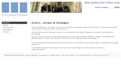 Desktop Screenshot of ewert-jordan.de