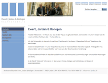 Tablet Screenshot of ewert-jordan.de